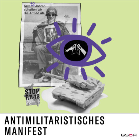 Broschüre Antimilitaristisches Manifest (DE)