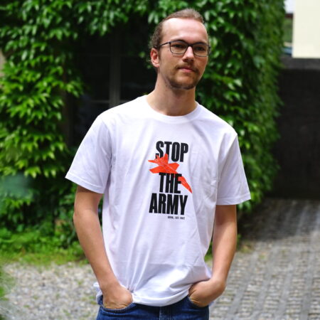 T-Shirt "Stop The Army"