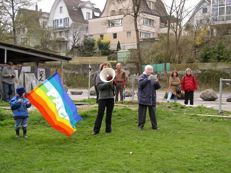 Begr�ssung  Louise Schneider, GSoA